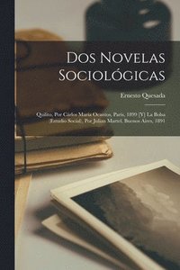 bokomslag Dos Novelas Sociolgicas
