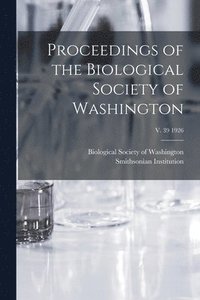 bokomslag Proceedings of the Biological Society of Washington; v. 39 1926