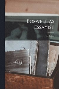 bokomslag Boswell as Essayist