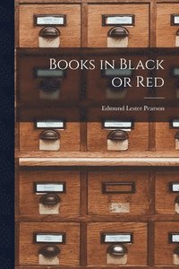 bokomslag Books in Black or Red