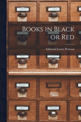 Books in Black or Red 1