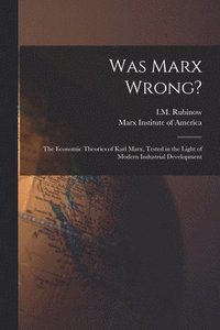 bokomslag Was Marx Wrong?