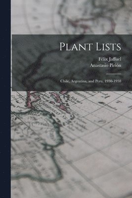 bokomslag Plant Lists