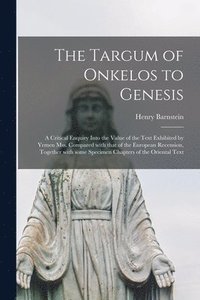 bokomslag The Targum of Onkelos to Genesis