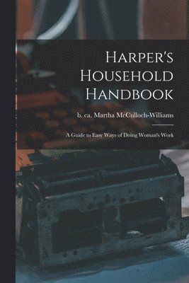 Harper's Household Handbook 1