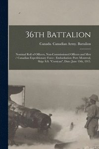 bokomslag 36th Battalion