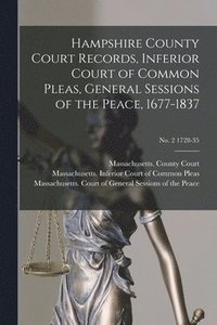 bokomslag Hampshire County Court Records, Inferior Court of Common Pleas, General Sessions of the Peace, 1677-1837; no. 2 1728-35