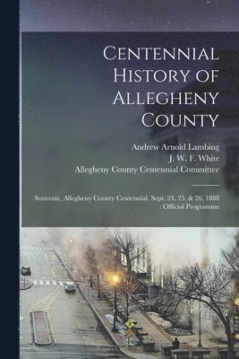 Centennial History of Allegheny County 1