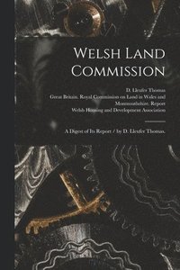 bokomslag Welsh Land Commission