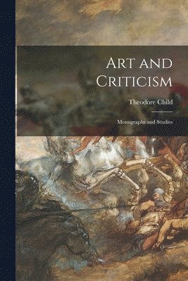 bokomslag Art and Criticism
