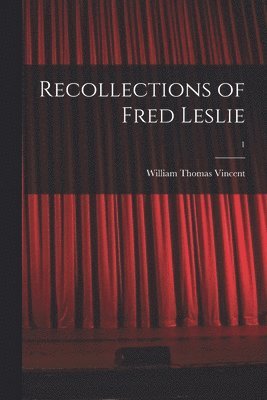 bokomslag Recollections of Fred Leslie; 1