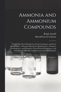 bokomslag Ammonia and Ammonium Compounds