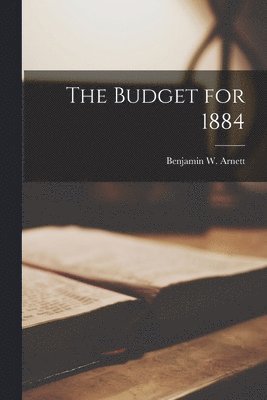bokomslag Budget for 1884