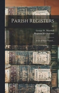 bokomslag Parish Registers