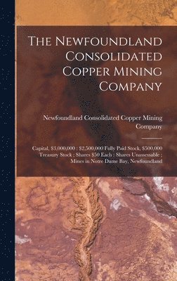 bokomslag Newfoundland Consolidated Copper Mining Company [microform]