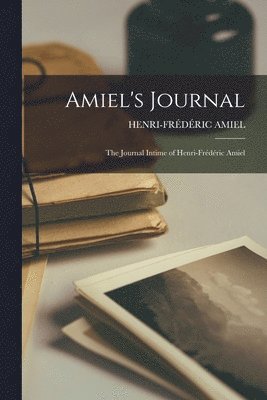 Amiel's Journal 1