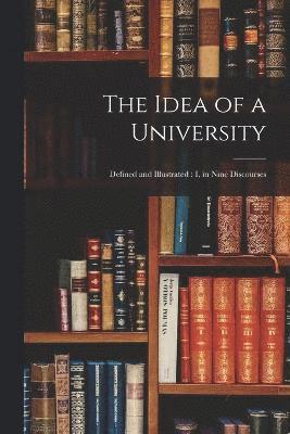 bokomslag Idea of a University