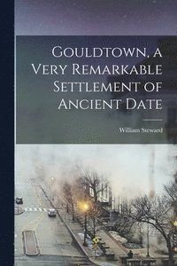 bokomslag Gouldtown, a Very Remarkable Settlement of Ancient Date