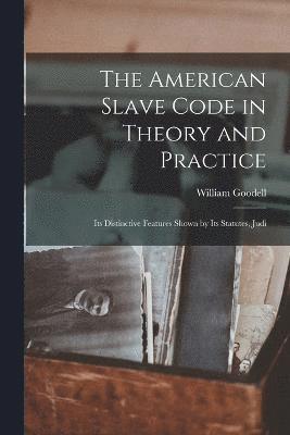 bokomslag The American Slave Code in Theory and Practice