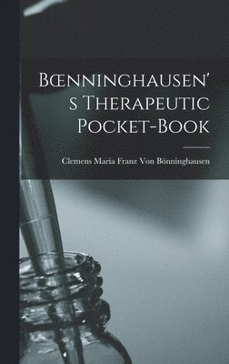 bokomslag Boenninghausen's Therapeutic Pocket-Book