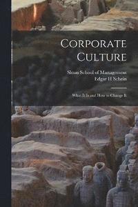 bokomslag Corporate Culture