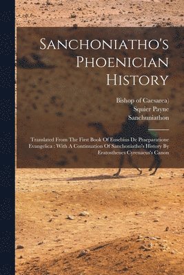 bokomslag Sanchoniatho's Phoenician History