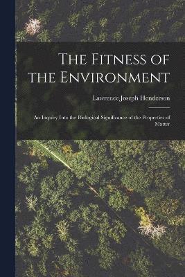 The Fitness of the Environment 1