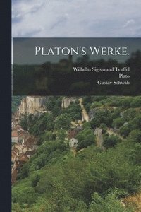 bokomslag Platon's Werke.