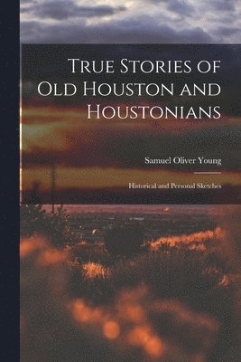 bokomslag True Stories of old Houston and Houstonians; Historical and Personal Sketches