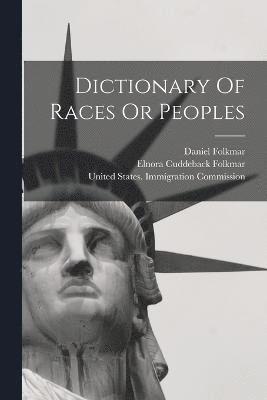 Dictionary Of Races Or Peoples 1