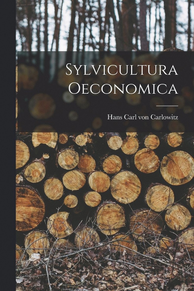 Sylvicultura Oeconomica 1