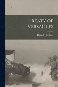 bokomslag Treaty of Versailles