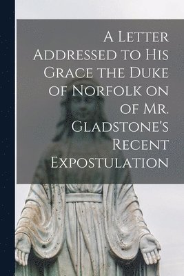 bokomslag Letter Addressed to his Grace the Duke of Norfolk on of Mr. Gladstone's Recent Expostulation