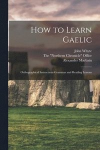 bokomslag How to Learn Gaelic