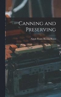 bokomslag Canning and Preserving