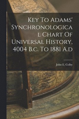 Key To Adams' Synchronological Chart Of Universal History, 4004 B.c. To 1881 A.d 1