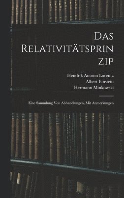 Albert Einstein, Hermann Minkowski, Hendrik Antoon Lorentz - Relativitätsprinzip, Inbunden