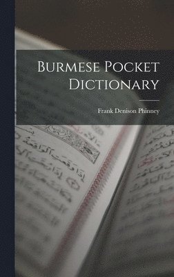 bokomslag Burmese Pocket Dictionary