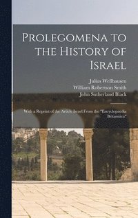 bokomslag Prolegomena to the History of Israel