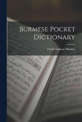 Burmese Pocket Dictionary 1