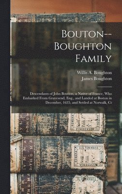 bokomslag Bouton--Boughton Family