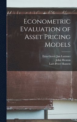 bokomslag Econometric Evaluation of Asset Pricing Models