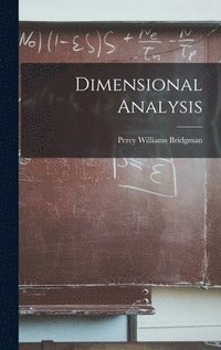 bokomslag Dimensional Analysis