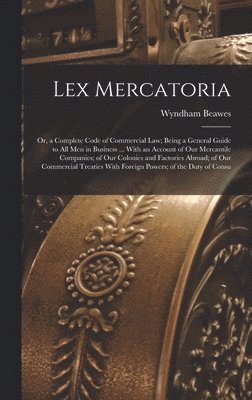 Lex Mercatoria 1