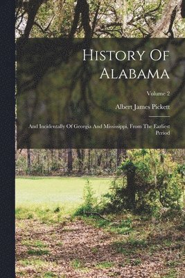 bokomslag History Of Alabama