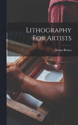 Lithography For Artists 1