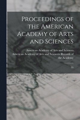 American Academy Of Arts And Sciences - Proceedings of the American Academy of Arts and Sciences, Häftad