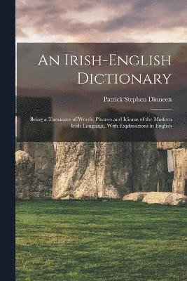 bokomslag An Irish-English Dictionary