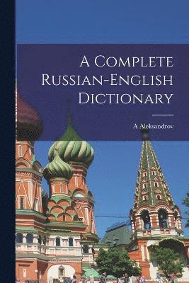 bokomslag Complete Russian-English Dictionary