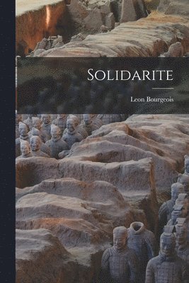 bokomslag Solidarite